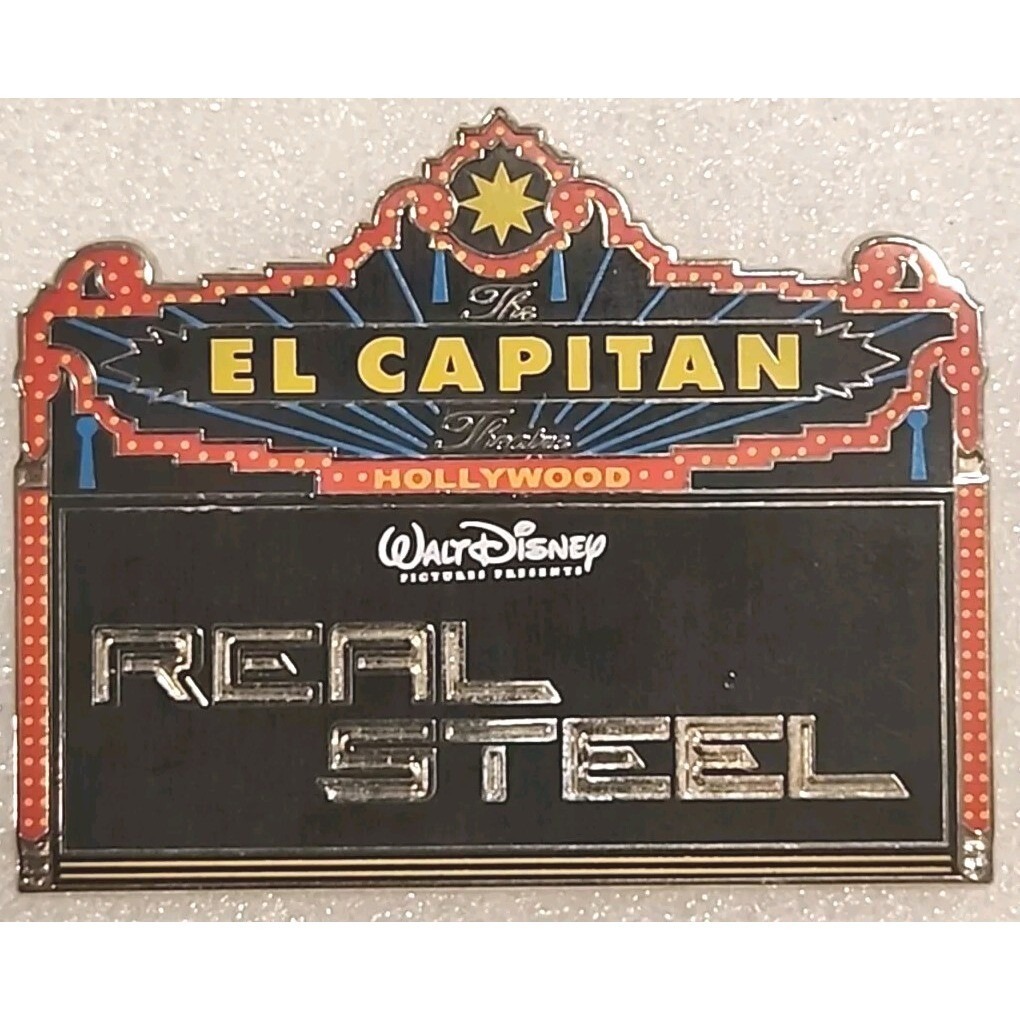 Disney Marquee Real Steel Movie El Capitan 2011 Dsf Dssh Le 150 Pin 86823